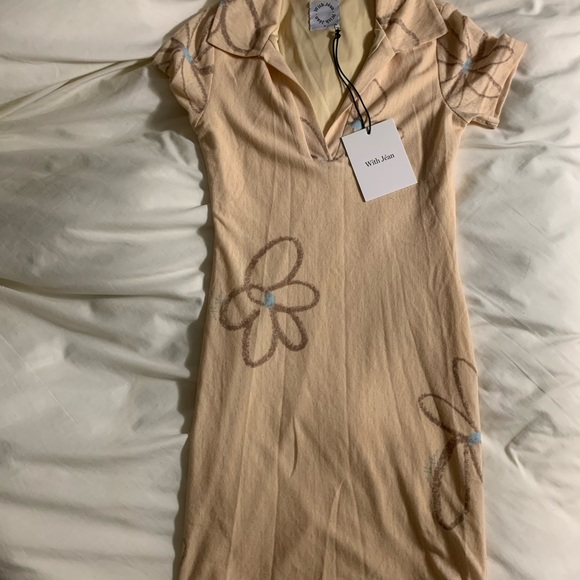 WITH JÉAN Pip Dress in ‘Chalk and Flowers’ Print - Picture 5 of 6